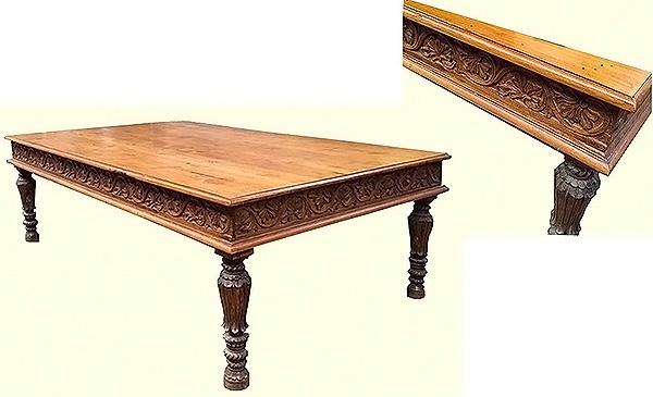 Table de salon bois teack