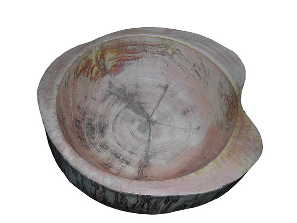 Teak wood dish