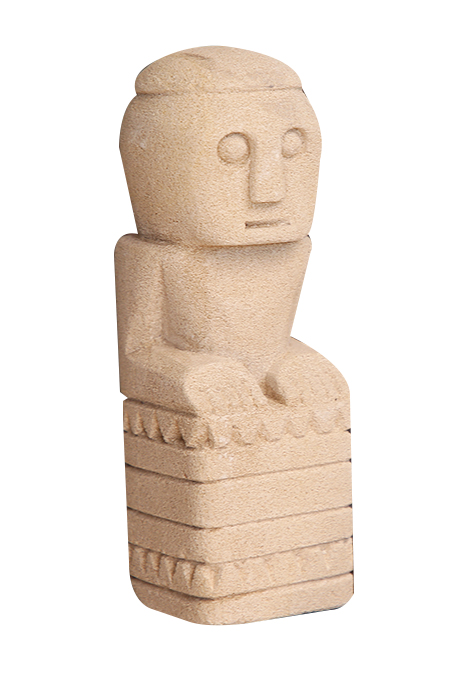 Petite statuette en pierre du Timor.