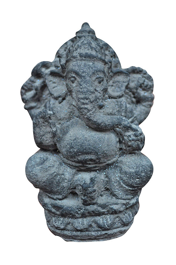 Ganesh en pierre de lave